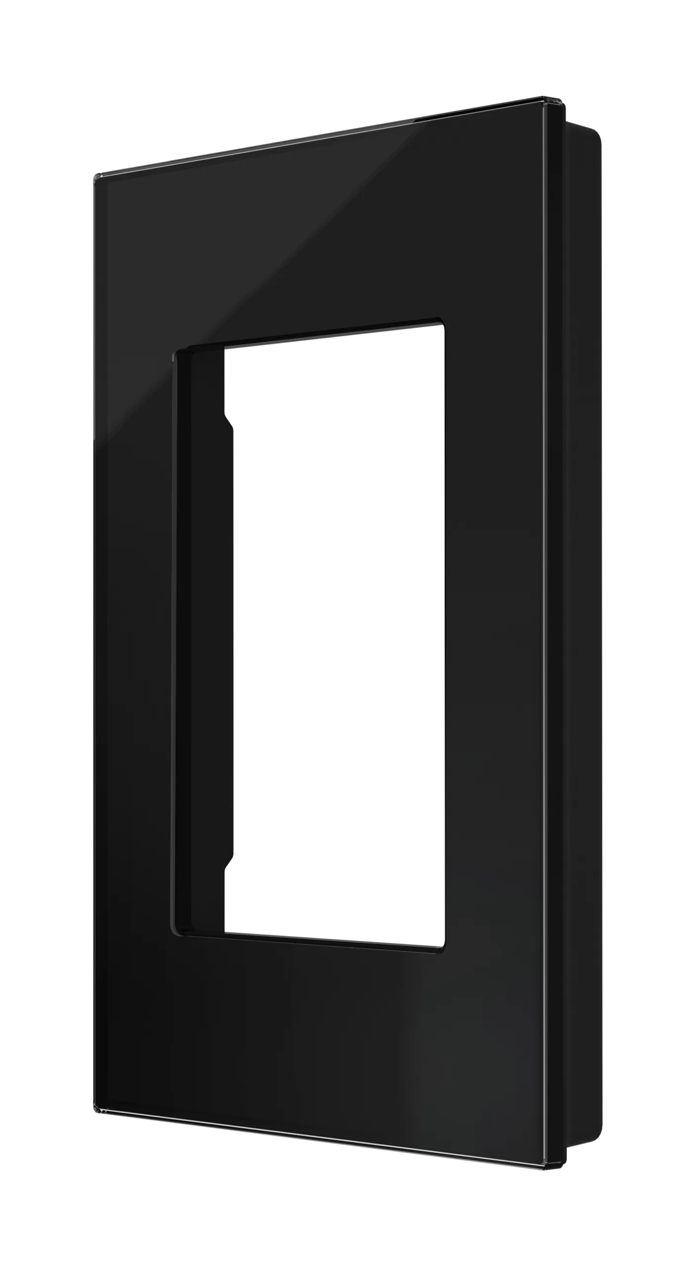 Crestron HZ2-FP-G1-GLASS-B — Horizon® 2 Ön Panel, 1 Gruplu, Siyah Cam