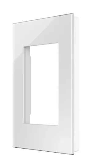 Crestron HZ2-FP-G1-GLASS-W — Horizon® 2 Ön Panel, 1 Gruplu, Beyaz Cam