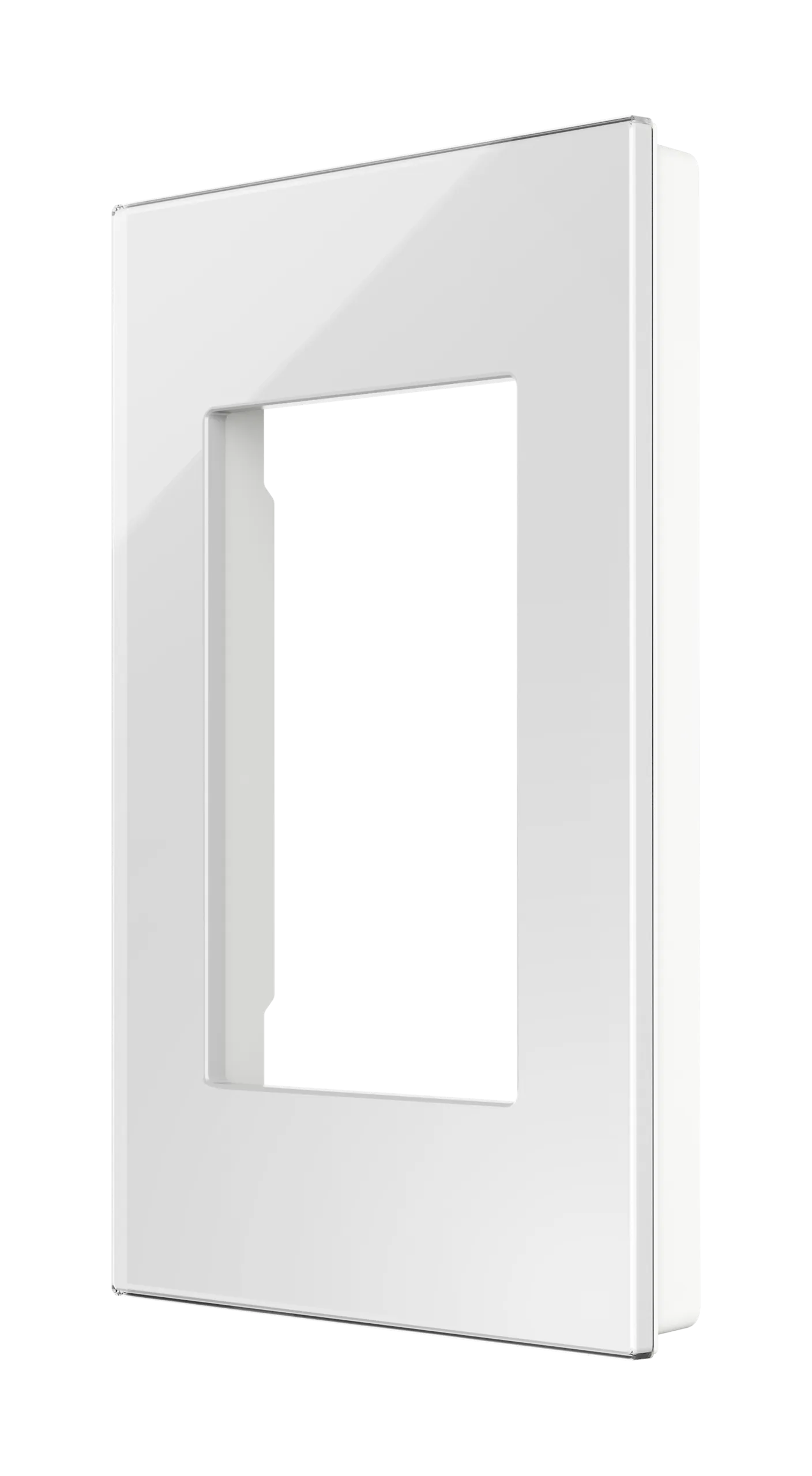 Crestron HZ2-FP-G1-GLASS-W — Horizon® 2 Ön Panel, 1 Gruplu, Beyaz Cam