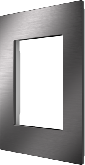 Crestron HZ2-FP-G1-W-DRK-NKL — Horizon® 2 Ön Panel, 1 Gruplu, Koyu Nikel