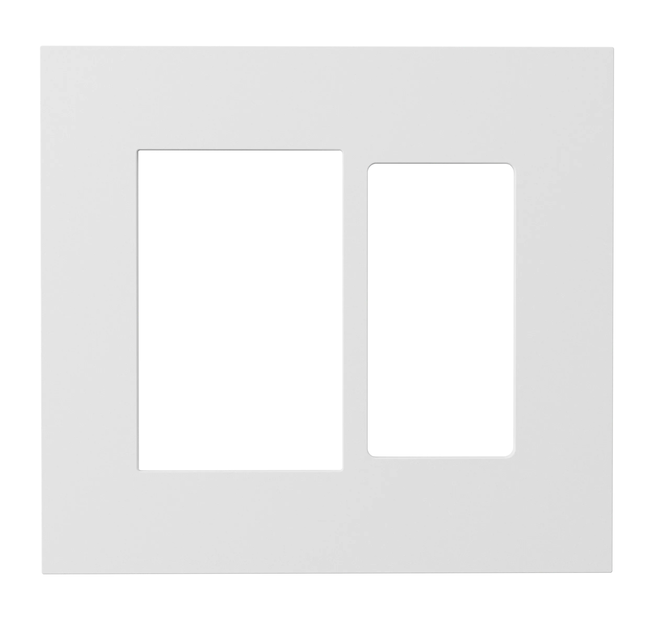 Crestron HZ2-FP-G2-D1-W — Horizon® 2 Ön Panel, 2 Gruplu, 1 Dekoratörlü, Beyaz