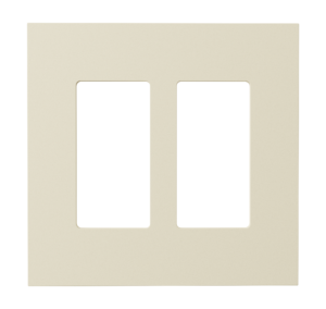 Crestron HZ2-FP-G2-D2-A — Horizon® 2 Ön Panel, 2'li, 2'li Dekoratör, Badem