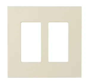 Crestron HZ2-FP-G2-D2-A — Horizon® 2 Ön Panel, 2'li, 2'li Dekoratör, Badem