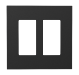 Crestron HZ2-FP-G2-D2-B — Horizon® 2 Ön Panel, 2 Gruplu, 2 Dekoratörlü, Siyah