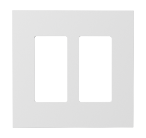 Crestron HZ2-FP-G2-D2-W — Horizon® 2 Ön Panel, 2 Gruplu, 2 Dekoratörlü, Beyaz