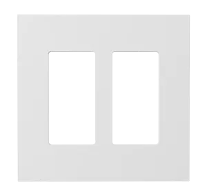 Crestron HZ2-FP-G2-D2-W — Horizon® 2 Ön Panel, 2 Gruplu, 2 Dekoratörlü, Beyaz