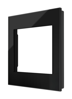Crestron HZ2-FP-G2-GLASS-B — Horizon® 2 Ön Panel, 2 Gruplu, Siyah Cam