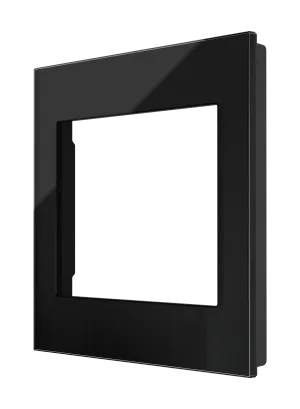 Crestron HZ2-FP-G2-GLASS-B — Horizon® 2 Ön Panel, 2 Gruplu, Siyah Cam