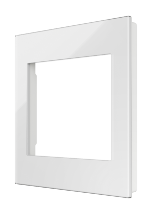 Crestron HZ2-FP-G2-GLASS-W — Horizon® 2 Ön Panel, 2 Gruplu, Beyaz Cam
