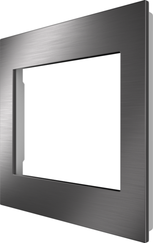 Crestron HZ2-FP-G2-W-DRK-NKL — Horizon® 2 Ön Panel, 2 Gruplu, Koyu Nikel