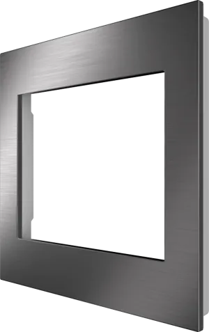 Crestron HZ2-FP-G2-W-DRK-NKL — Horizon® 2 Ön Panel, 2 Gruplu, Koyu Nikel