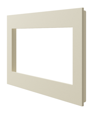 Crestron HZ2-FP-G3-A — Horizon® 2 Ön Panel, 3'lü, Badem