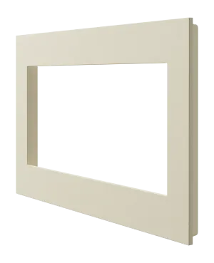 Crestron HZ2-FP-G3-A — Horizon® 2 Ön Panel, 3'lü, Badem