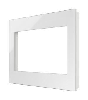 Crestron HZ2-FP-G3-GLASS-W — Horizon® 2 Ön Panel, 3'lü, Beyaz Cam