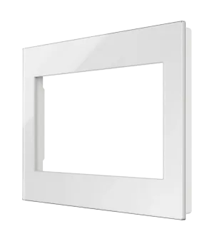 Crestron HZ2-FP-G3-GLASS-W — Horizon® 2 Ön Panel, 3'lü, Beyaz Cam
