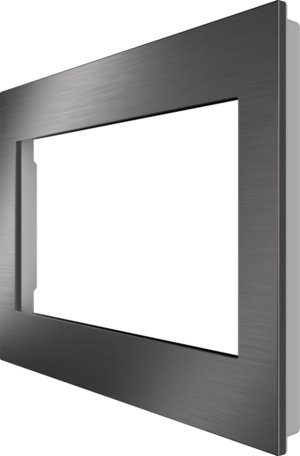 Crestron HZ2-FP-G3-W-DRK-NKL — Horizon® 2 Ön Panel, 3 Gruplu, Koyu Nikel