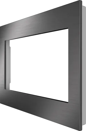 Crestron HZ2-FP-G3-W-DRK-NKL — Horizon® 2 Ön Panel, 3 Gruplu, Koyu Nikel