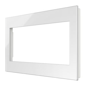 Crestron HZ2-FP-G4-GLASS-W — Horizon® 2 Ön Panel, 4'lü, Beyaz Cam