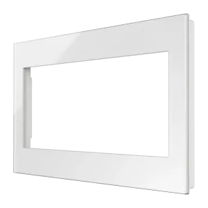 Crestron HZ2-FP-G4-GLASS-W — Horizon® 2 Ön Panel, 4'lü, Beyaz Cam