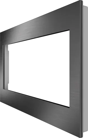 Crestron HZ2-FP-G4-W-DRK-NKL — Horizon® 2 Ön Panel, 4'lü, Koyu Nikel
