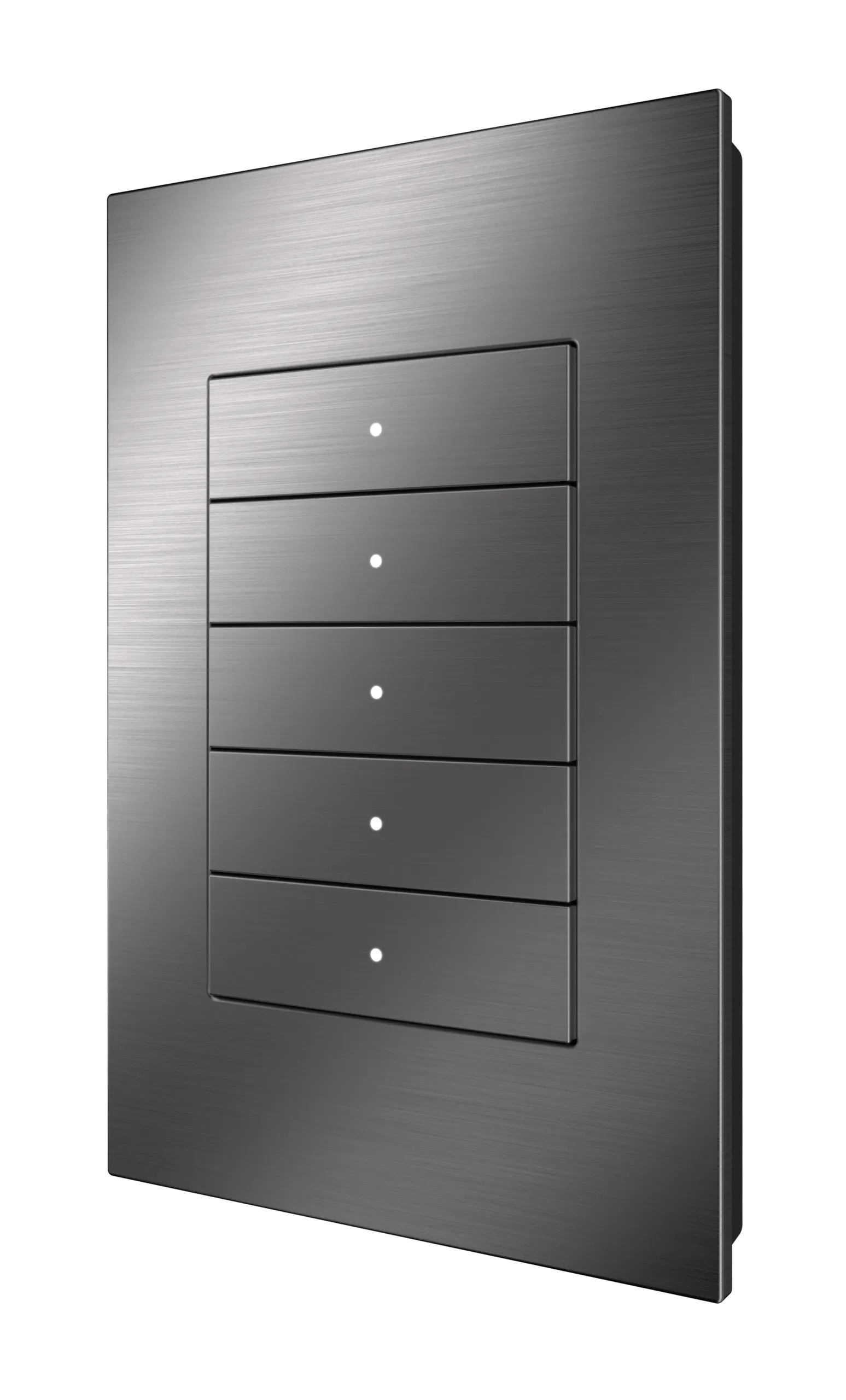 Crestron HZ2-KPCN-DRK-NKL — Cresnet® İletişimli Horizon® 2 Tuş Takımı, Özel İşlemeli, Koyu Nikel