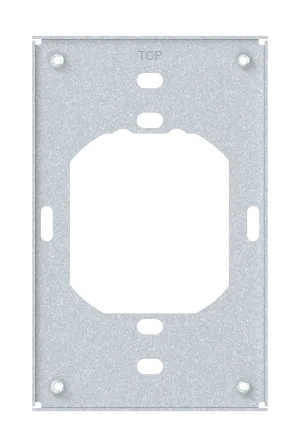Crestron HZ2-KPCN-WMKT-EU-UK-10 - On adet cam veya metal HZ2-KPCN tuş takımının AB/İngiltere t