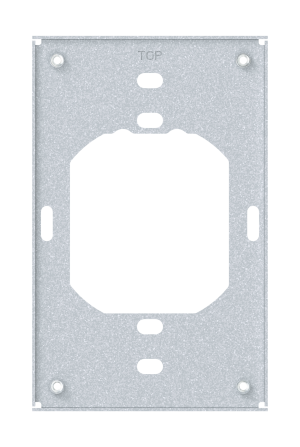 Crestron HZ2-KPCN-WMKT-EU-UK-10 - On adet cam veya metal HZ2-KPCN tuş takımının AB/İngiltere t