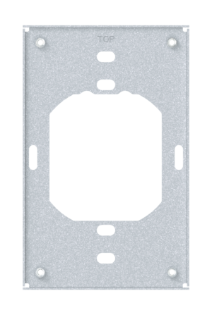 Crestron HZ2-KPCN-WMKT-EU/UK-10 — Horizon® 2 AB/İngiltere Cam ve Metal KPCN Tuş Takımları için Duvara Montaj Kiti
