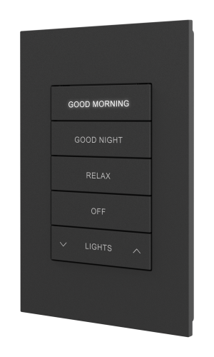 Crestron HZ2-KPEX-B-ENGRAVED - HZ2-KPEX, evdeki aydınlatma, gölgeleme, ses ve diğer olanakl