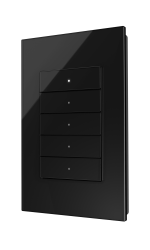 Crestron HZ2-KPEX-GLASS-B - HZ2-KPEX, evdeki aydınlatma, gölgeleme, ses ve diğer olanakl