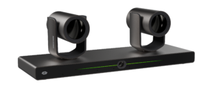 Crestron IV-CAM-I12D-B — Crestron 1 Beyond i12D Akıllı 4K Çift Kamera Hoparlör Takip Çözümü, 12x Optik Yakınlaştırma, Ay