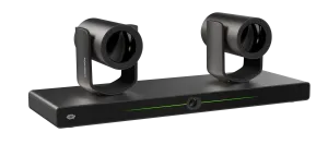 Crestron IV-CAM-I12D-B — Crestron 1 Beyond i12D Akıllı 4K Çift Kamera Hoparlör Takip Çözümü, 12x Optik Yakınlaştırma, Ay