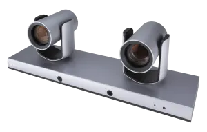 Crestron IV-CAMHK-12-SLVR-1B — 1 Beyond Hawk™ Çift Kameralı Hoparlör Takip Çözümü, 12x Optik Yakınlaştırma