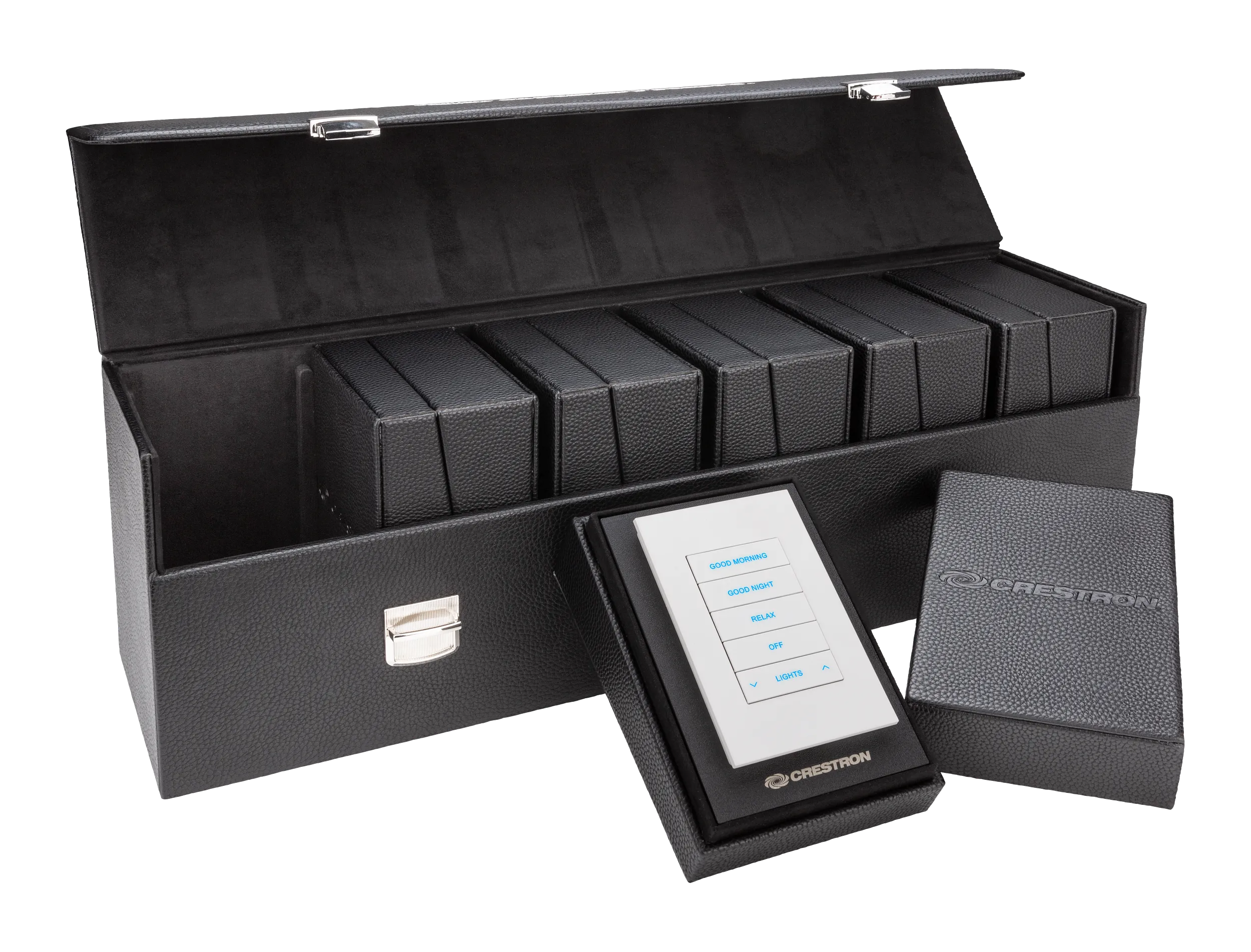 Crestron KP-DEMO-CASE-6-BOX-HZ2 — Altı adet Horizon® 2 Cihaz Demo Kutusunun Bulunduğu Taşıma Çantası