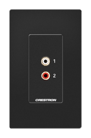 Crestron MP-WP-2RCAO-1G - MP-WP-2RCAO-1G, (2) RCA geçiş bağlantı noktası için tek grup