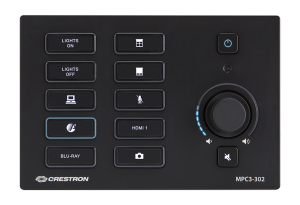 Crestron MPC3-302-B - Duvara monte, PoE+ destekli 3-Serisi Control System® otomati