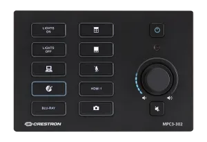 Crestron MPC3-302-B — 3-Serisi® Medya Sunum Denetleyicisi 302, Siyah