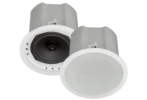 Crestron SAROS-ICI6T-W-T-EACH - Saros® Integrator 6,5” 2 Yollu Tavan İçi Hoparlör, Beyaz Dok