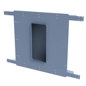 Crestron SPKA-BBFR4-IWLCR62 - Ultimate IWLCR62 Duvar İçi Hoparlörler için 4 inç derinliğin
