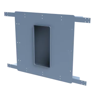 Crestron SPKA-BBFR4-IWLCR62 — Ultimate IWLCR62 Duvar İçi Hoparlörler için 4 inç derinliğinde Arka Kutu, Tekli