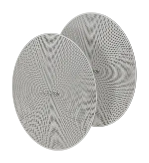 Crestron SPKA-GRILLE-SAROS DM-NAX-IC4A/P-W-2 — Saros® 3 inç Tam Aralıklı Tavan İçi Hoparlörler için Yuvarlak Izgaralar,