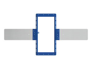 Crestron SPKA-NCTP-IWLCR62 — Ultimate IWLCR62 Duvar İçi Hoparlörler için Yeni İnşaat Hoparlör Şablonu, 1 Çift