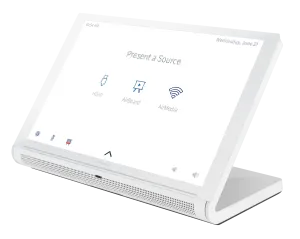 Crestron TS-1070-W-S — 10,1 inç Masaüstü Dokunmatik Ekran, Beyaz Pürüzsüz