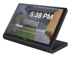 Crestron TS-1070R-B — 10,1 inç Masaüstü Dokunmatik Ekran, Crestron Home® İşletim Sistemi Sürümü, Siyah