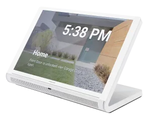 Crestron TS-1070R-W — 10,1 inç Masaüstü Dokunmatik Ekran, Crestron Home® İşletim Sistemi Sürümü, Beyaz