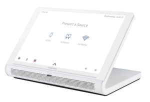 Crestron TS-770-W-S — 7 inç Masaüstü Dokunmatik Ekran, Beyaz Pürüzsüz