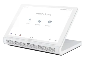 Crestron TS-770-W-S — 7 inç Masaüstü Dokunmatik Ekran, Beyaz Pürüzsüz