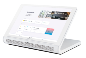 Crestron TS-770R-W — 7 inç Masaüstü Dokunmatik Ekran, Crestron Home® İşletim Sistemi Sürümü, Beyaz