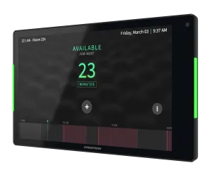 Crestron TSS-880-GV-B — 8,1 inç Oda Planlama Dokunmatik Ekran, Devlet Sürümü