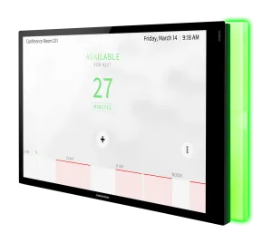 Crestron TSW-1070-LB-B-S — TSW-1070 Serisi için Oda Uygunluğu Işık Çubuğu, Siyah Pürüzsüz